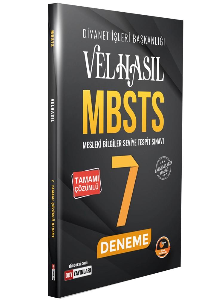 MBSTS Velhasıl Serisi  Tamamı Çözümlü Soru Bankası-7 Deneme